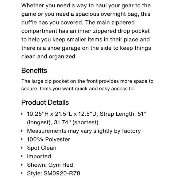 Nike Air Jordan Velocity Duffel Duffle Bag Backpack Red MM0920-R78 62.5L NWT - Picture 12 of 13